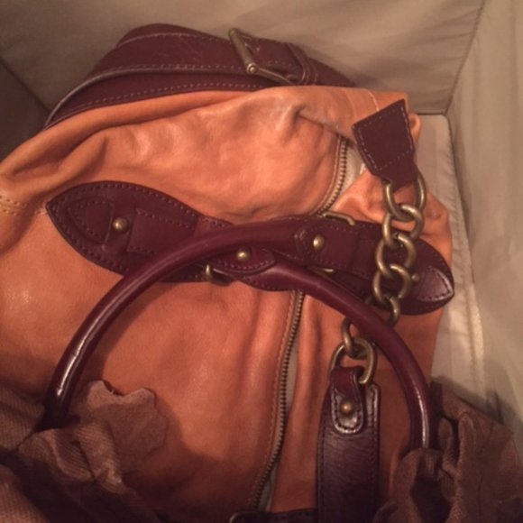 Quality leather handbag Nicole Miller - Picture 3 of 4